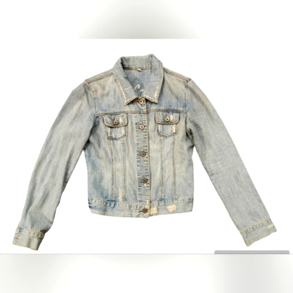 Jean Jacket Distresses Jacob